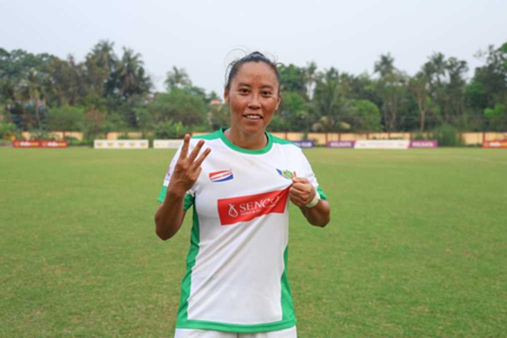 बाला देवी की हैट्रिक से श्रीभूमि एफसी ने सेतु एफसी को हराया